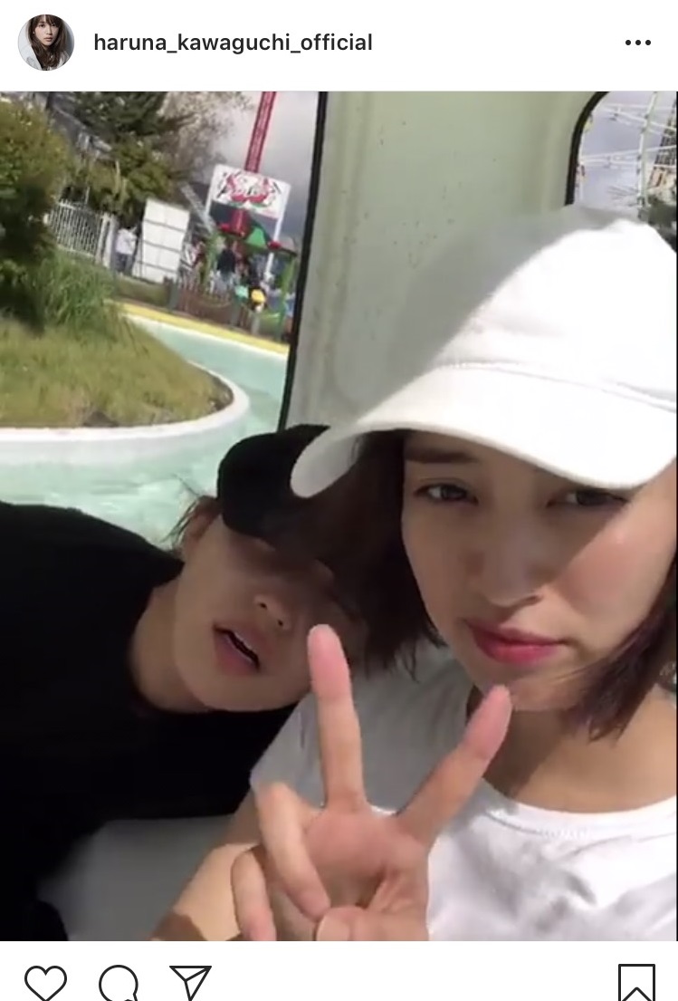 川口春奈さんのインスタグラムより