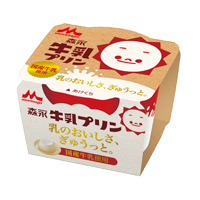 リニューアルして販売中の「森永牛乳プリン」(いずれも森永乳業ホームページより)