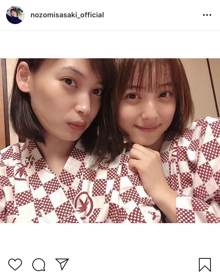 佐々木希さんのインスタグラムより(※所属事務所許諾)