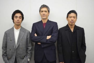 （左から）カトウシンスケさん、加藤雅也さん、松本利夫さん