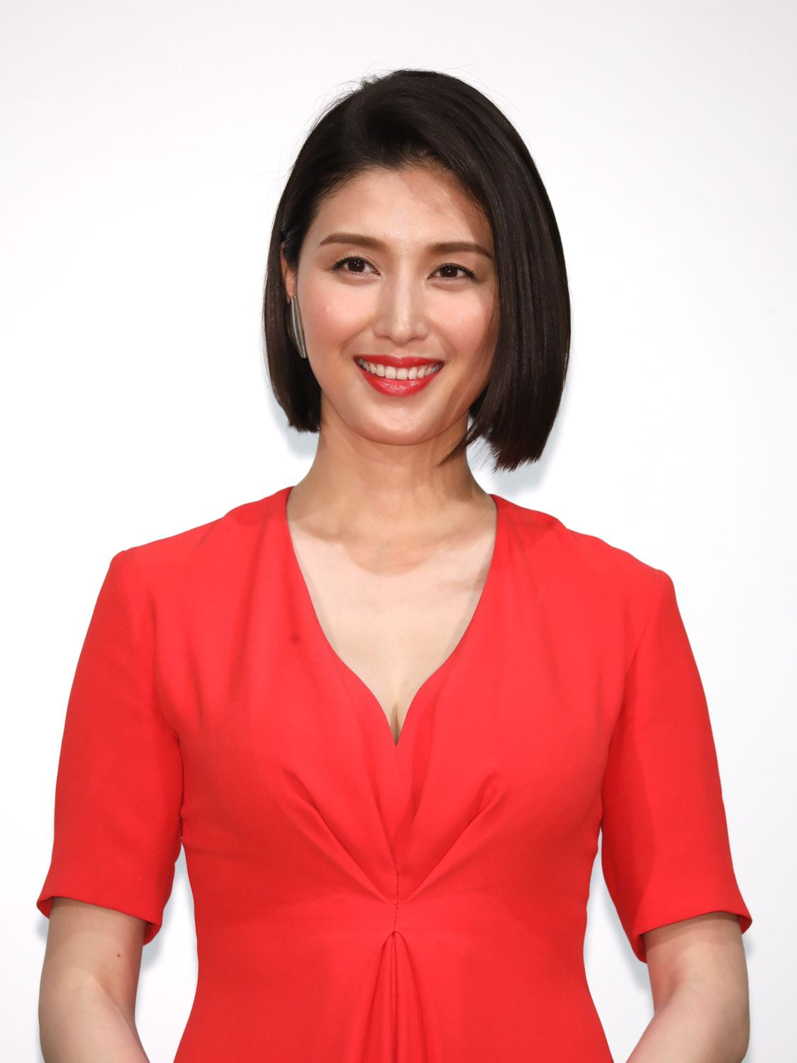 体のラインきれい 橋本マナミ 妊娠9カ月 マタニティーフォトに反響続々 オトナンサー