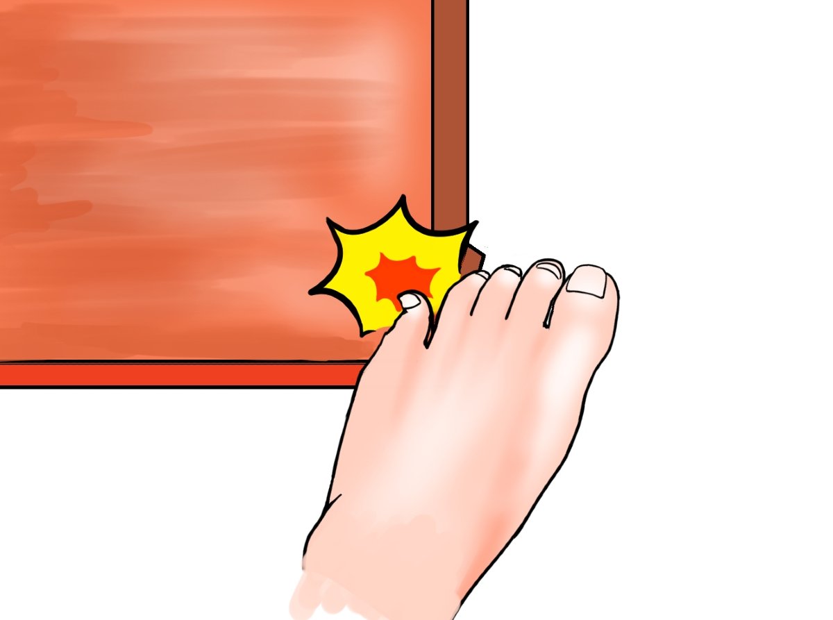 家具に足の「小指」をぶつけると激痛、なぜ？ 他の指より本当に痛い？ | オトナンサー