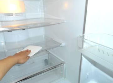 ついさぼりがちな冷蔵庫の掃除