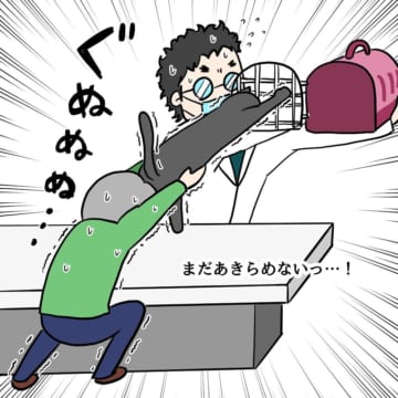 漫画「おとなりの診察が気になった話。」のカット＝Hitomi（hitomi_ikawa）さん提供