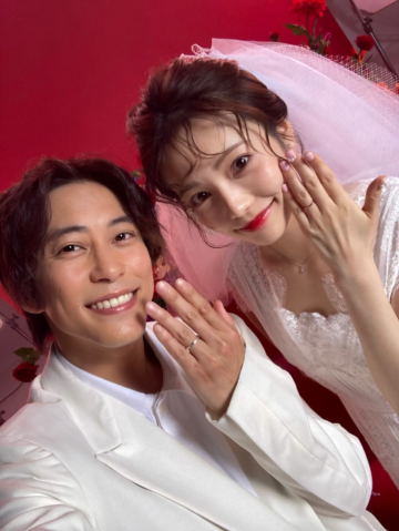 「私たち結婚しました3」に出演する佐野岳さん（左）と島崎遥香さん