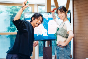 「私たち結婚しました3」に出演する島崎遥香さん（右）と佐野岳さん（C）AbemaTV, Inc.