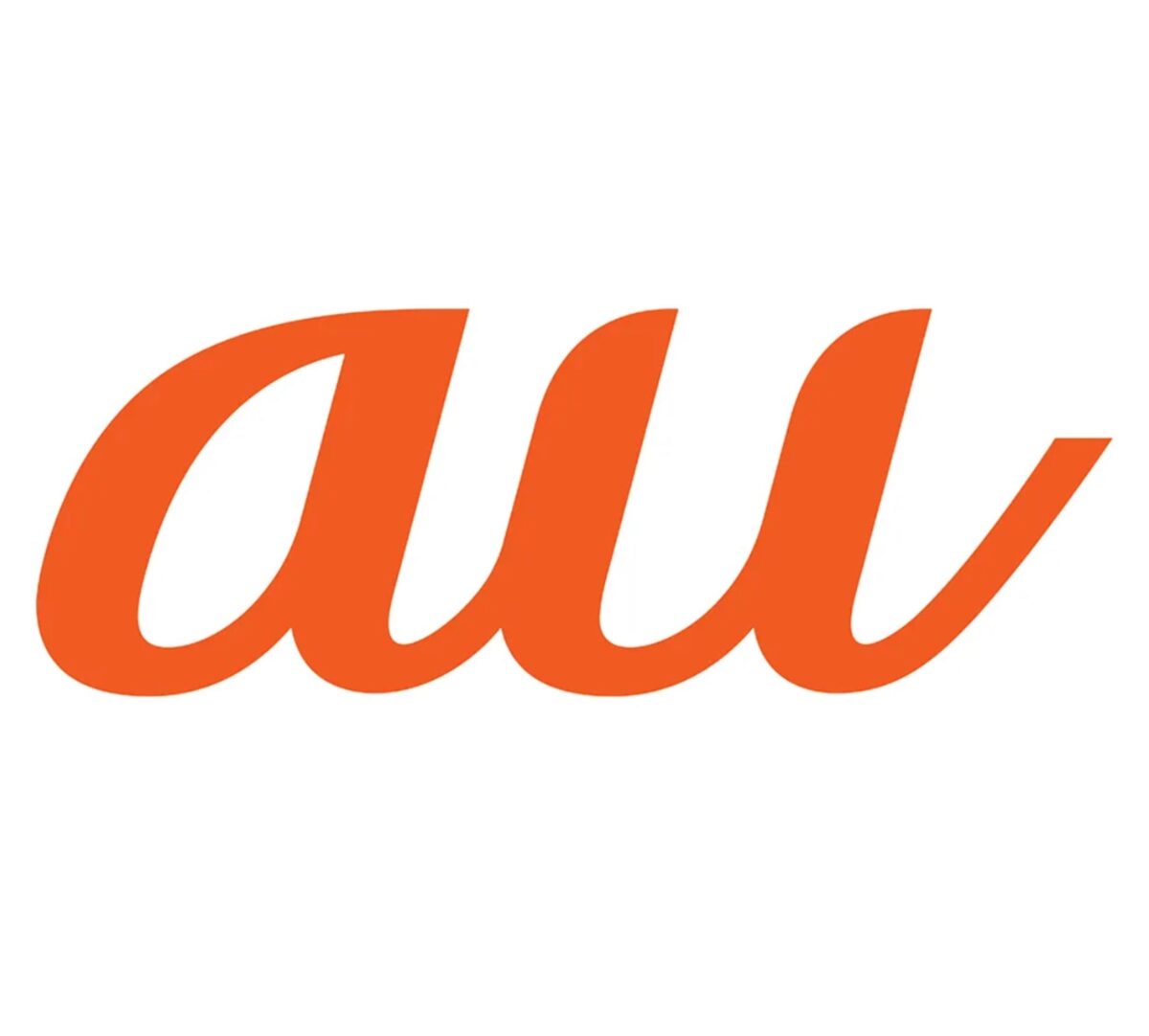 「au」のロゴ