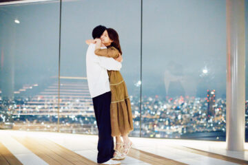 「私たち結婚しました3」に出演した川島海荷さん（右）と中田圭祐さん（C）AbemaTV, Inc.
