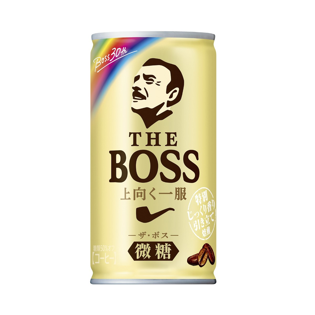 サントリー、「BOSS」30周年記念で新商品発売 「ボス レインボー