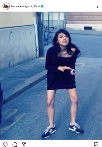 川口春奈さんのインスタグラムより