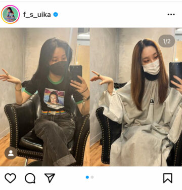 ファーストサマーウイカさんのインスタグラムより（※所属事務所許諾）