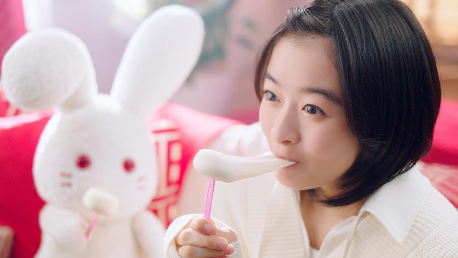 森七菜、仕事のこだわり明かす おもちのばしも披露 「雪見だいふく」新