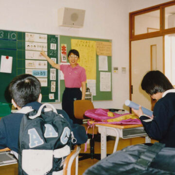 授業風景(立石美津子さん提供)