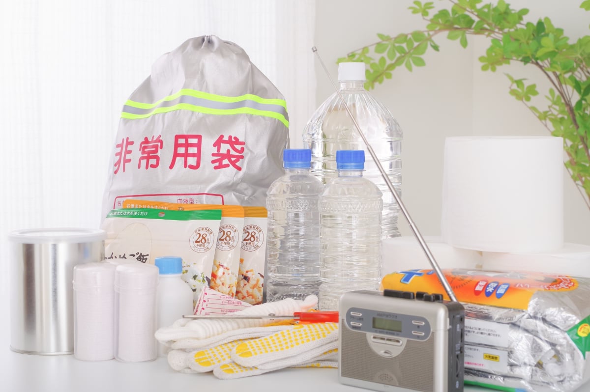 災害に備えて準備している物は?