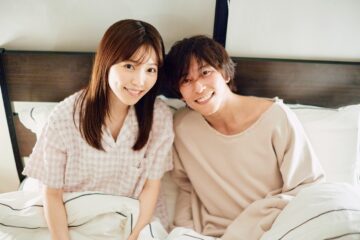 「私たち結婚しました3」に出演中の島崎遥香さん（左）と佐野岳さん