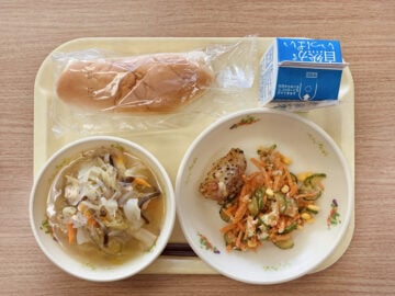 学校給食に必要な時間は？