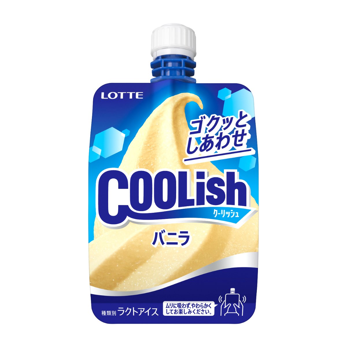 ロッテが販売する人気アイス「クーリッシュ バニラ」(ロッテ提供)