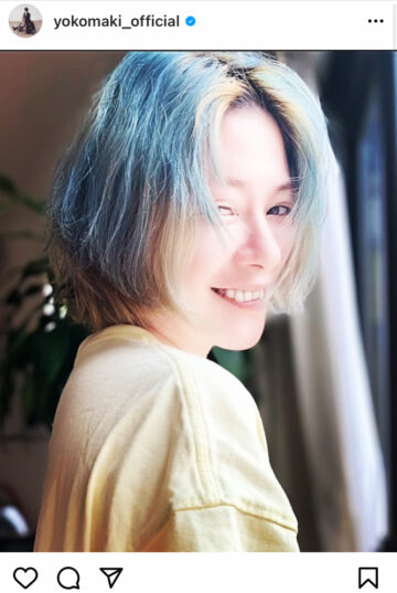 真木よう子さんの公式インスタグラムより（※所属事務所許諾）