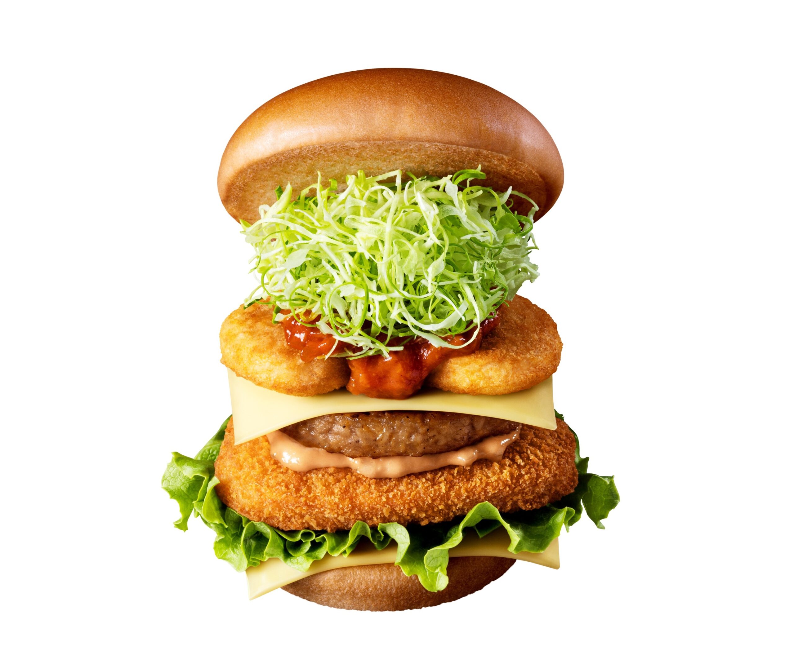 「新きんにくにくバーガー」