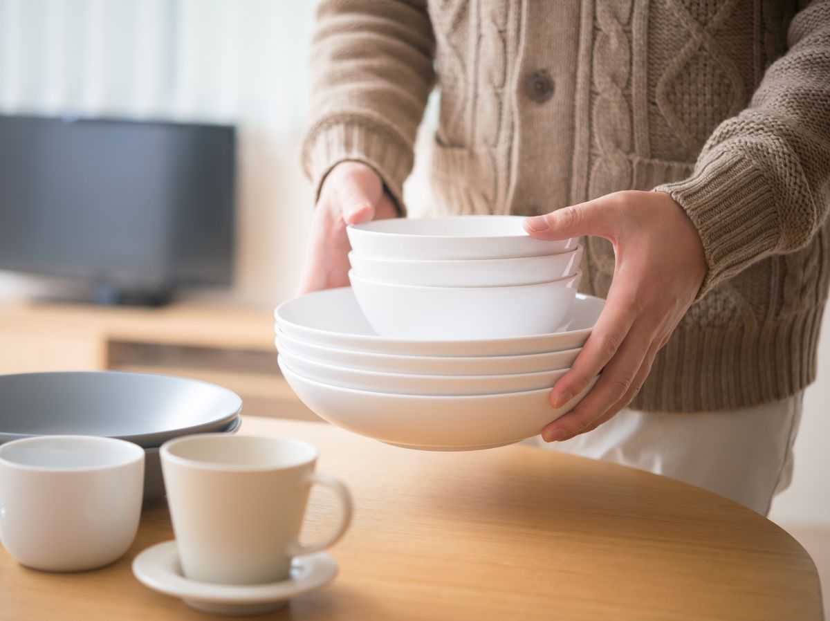 気付けばキッチンに大量の食器が…！