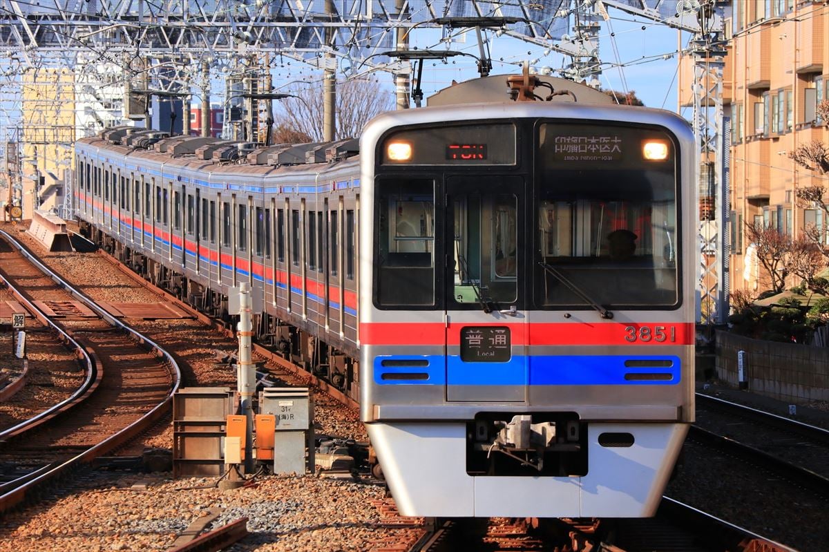 京成電鉄線のイメージビジュアル
