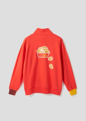 M　マクドナルド　スタジャン ビッグマック　ブルゾン　グラニフ 第4弾】ハンバーガーズ｜スタジアムジャンパー｜ユニセックス