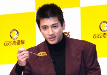 「CoCo壱番屋」(ココイチ)の新商品発表会に出席した山田裕貴さん