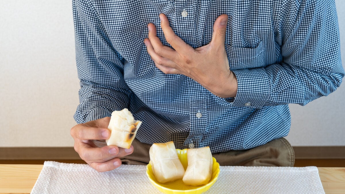 餅の窒息事故に注意（画像はイメージ）