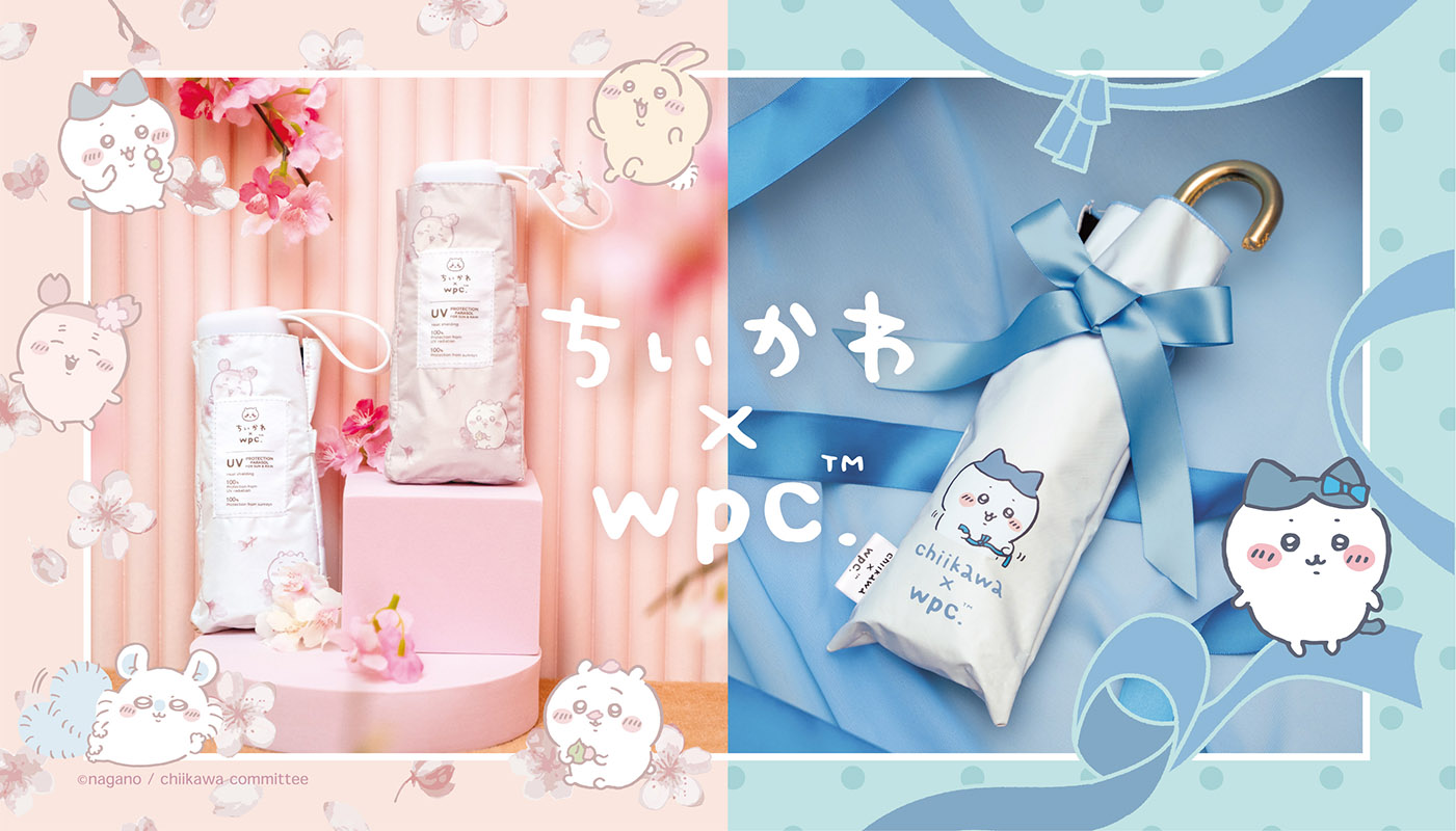 ちいかわ」×「Wpc．」コラボ新作、発売 ちいかわたちのお花見