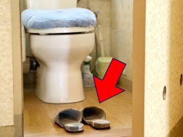 トイレにスリッパ、置くor置かない？