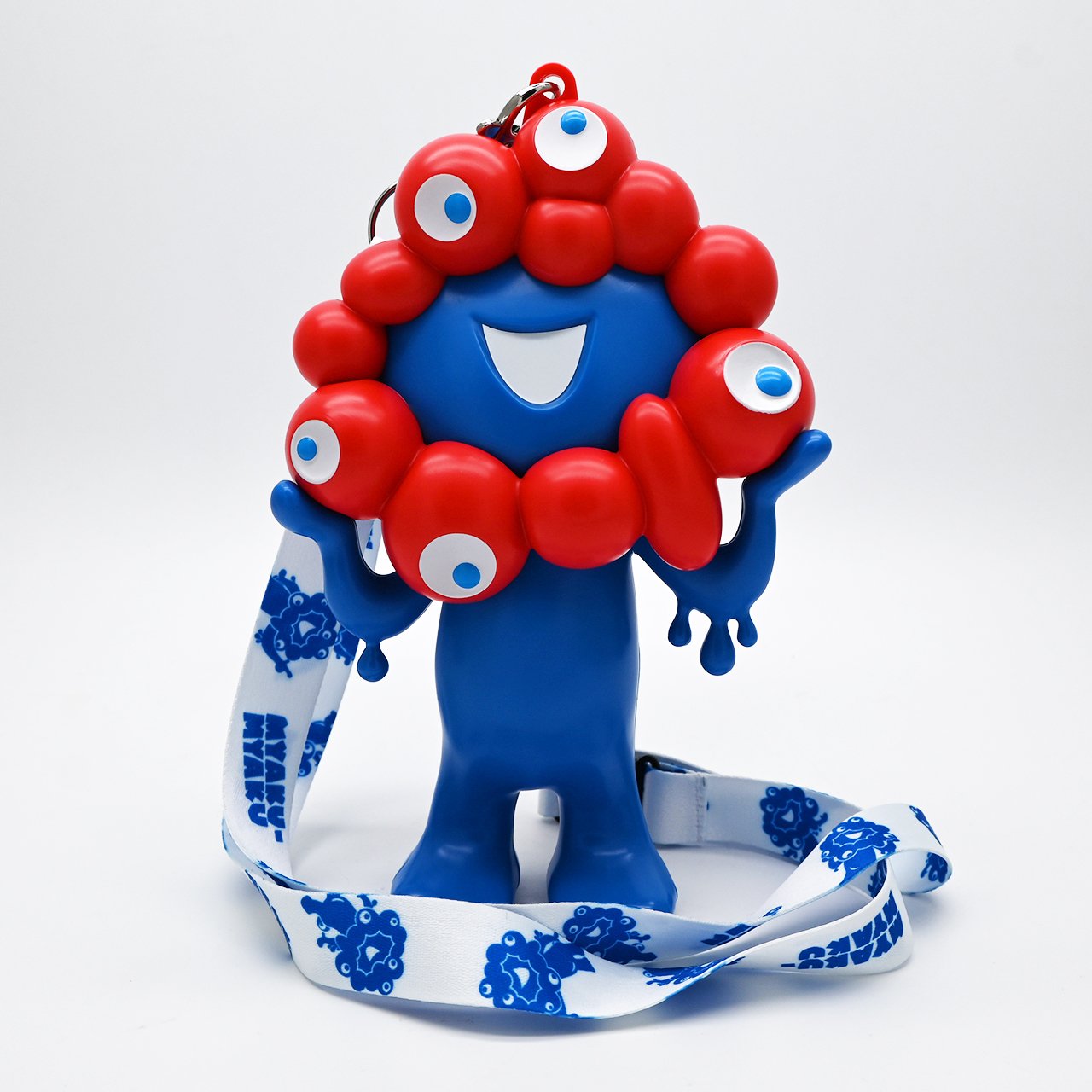 【新品】大阪万博　ミャクミャク ハンディファン　オリジナルネックストラップ付き 大阪・関西万博【ミャクミャク】ハンディファン発売 ネック