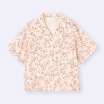 “GU×ちいかわ”コラボ第4弾「アロハシャツ」