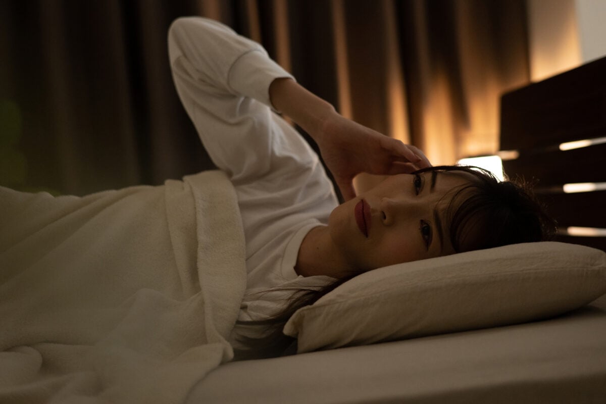 不眠症の原因とは？（画像はイメージ）
