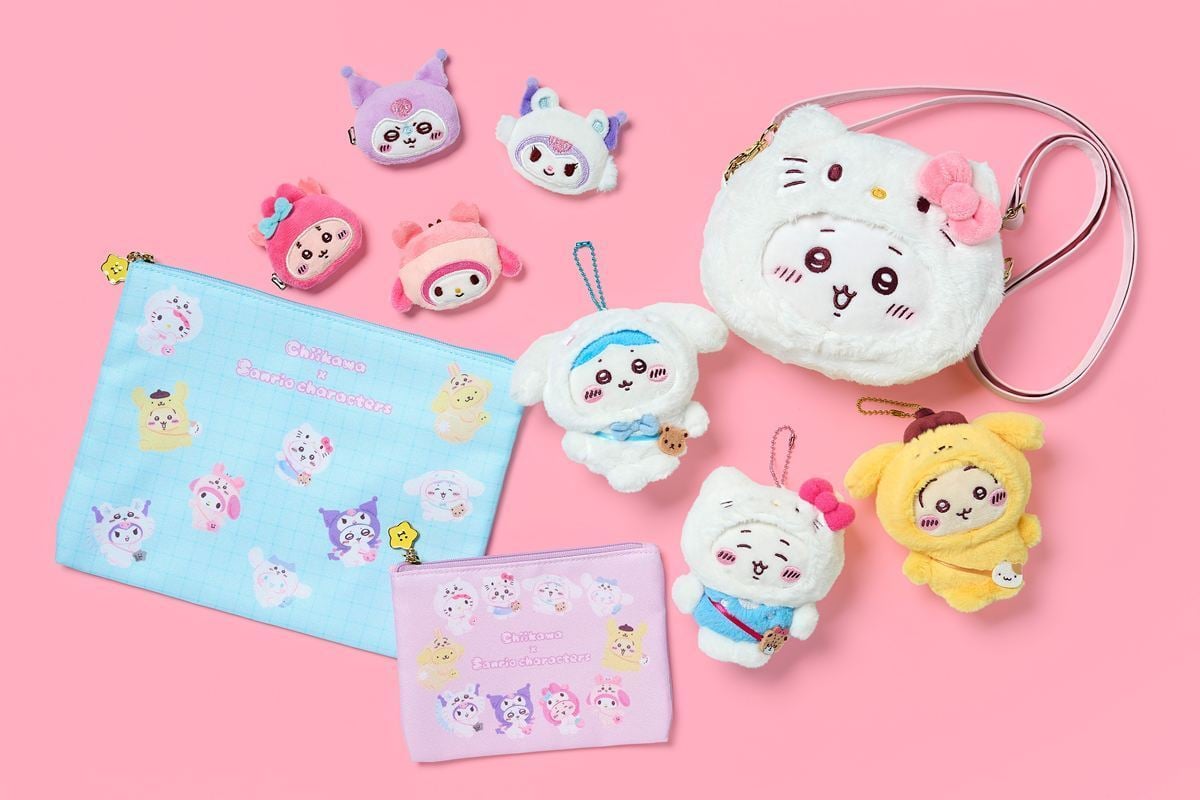 「ちいかわ×サンリオキャラクターズ」コラボ　（c）nagano / chiikawa committee　（c） 2025 SANRIO CO.,LTD.　著作：（株）サンリオ