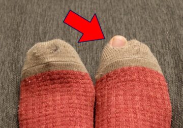 「穴のあいた靴下」のこと、何と呼んでいる？