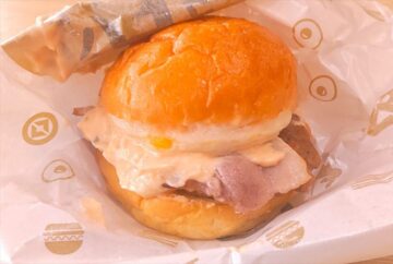 「【無添】くら月見バーガー」