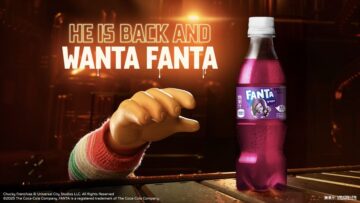「ファンタ」と「チャッキー」のコラボビジュアル