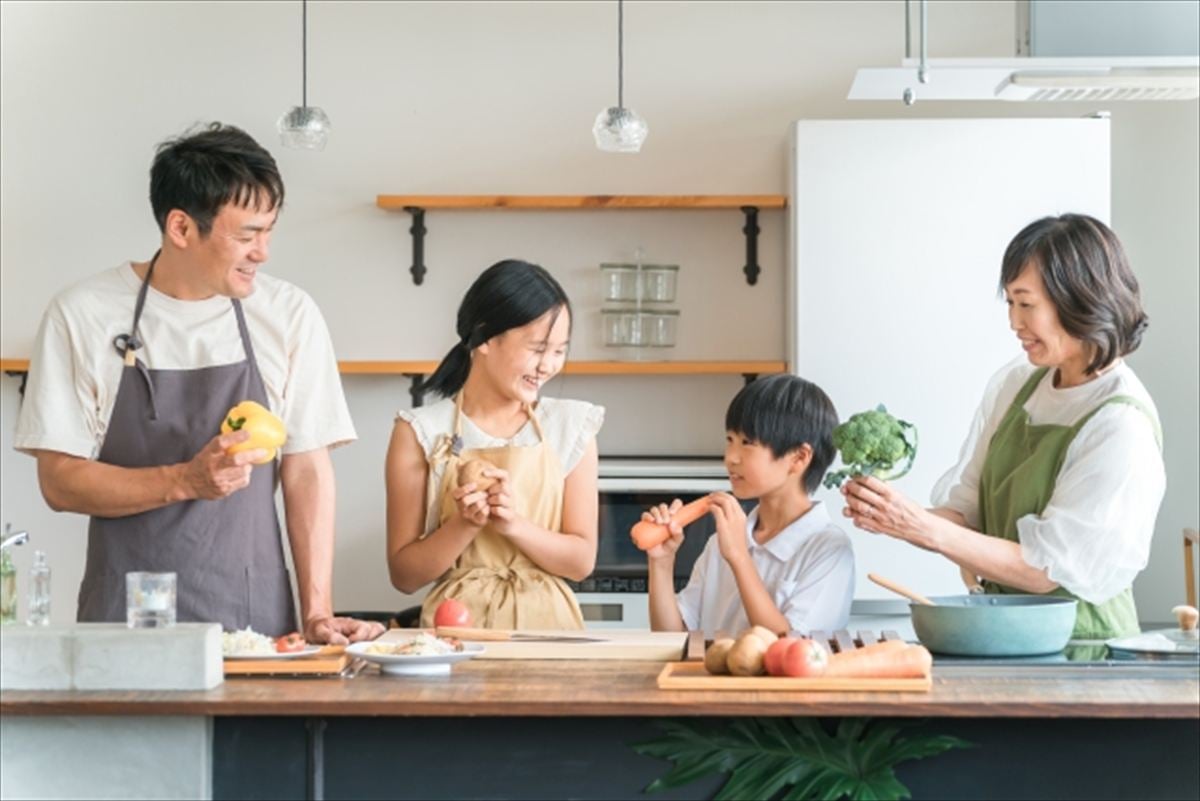 家庭でできる食育3ステップ