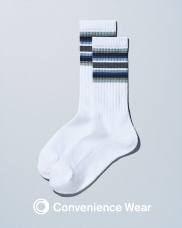 「コンビニエンスウェア」の新作「ラインソックス」
