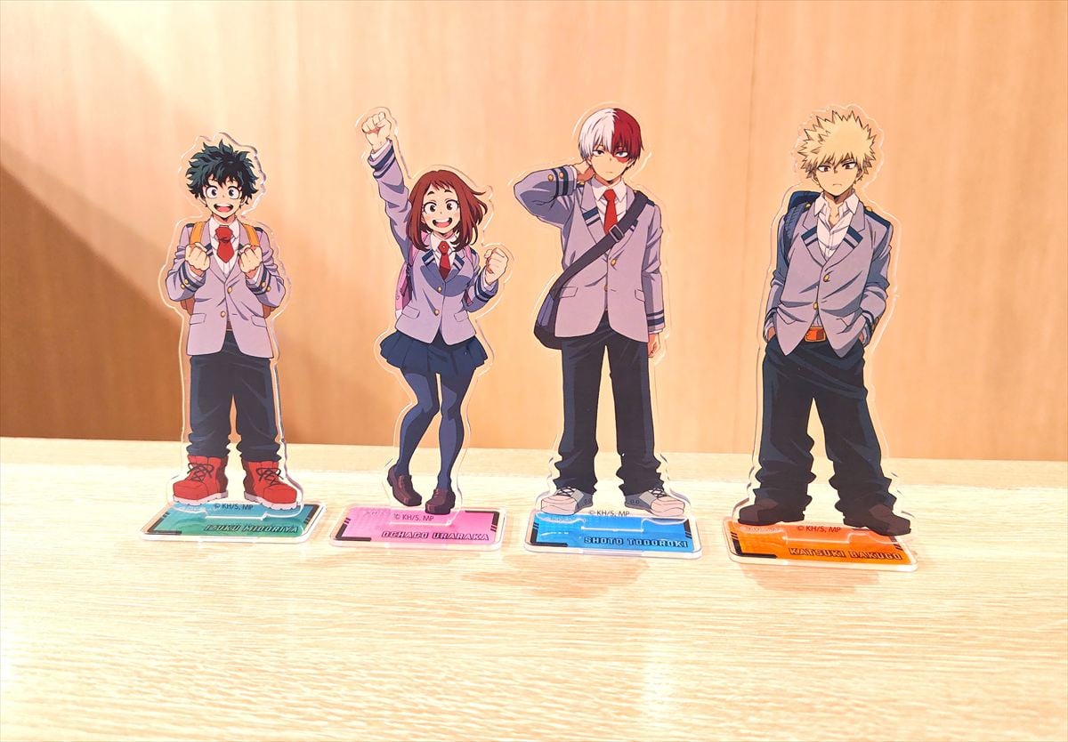 くら寿司＆「僕のヒーローアカデミア」コラボ第3弾の「アクリルスタンド」