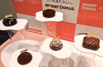「Mister Donut×GODIVA」のイメージビジュアル