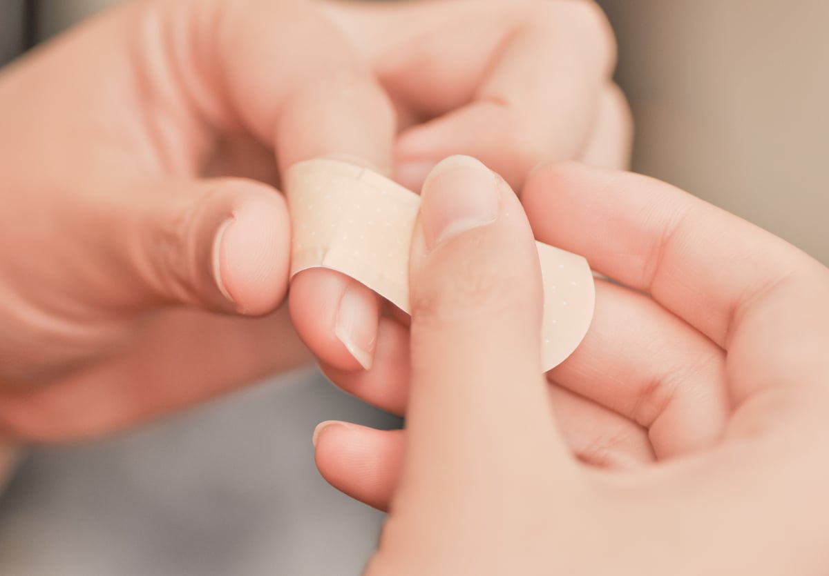 ばんそうこうの正しい使い方とは？（画像はイメージ）