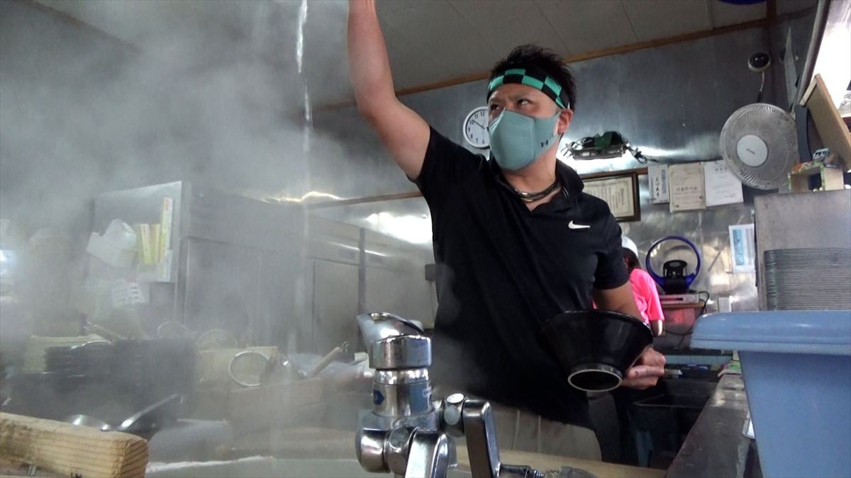 2月3日放送の「ヒューマングルメンタリー　オモウマい店」に登場するワンシーン（中京テレビ提供）