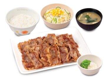 「カルビ焼肉定食」