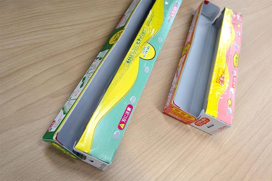 食品用ラップが意外なものに変身！？