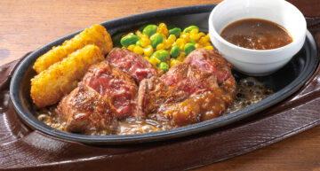「赤身ビーフステーキ　約100g」