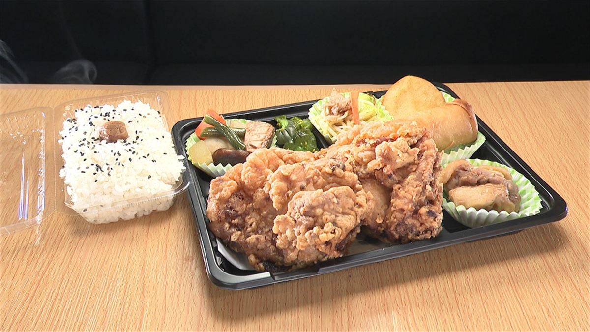 2月17日放送の「ヒューマングルメンタリー　オモウマい店」に登場する「大ちゃん弁当」（中京テレビ提供）