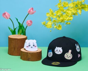 「NEW ERA（ニューエラ）」と「ちいかわ」のコラボビジュアル
