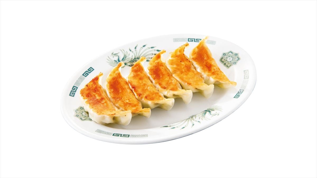 リニューアルした「餃子」のイメージ
