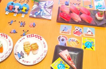スシローと「パペットスンスン」コラボのメニュー＆グッズ